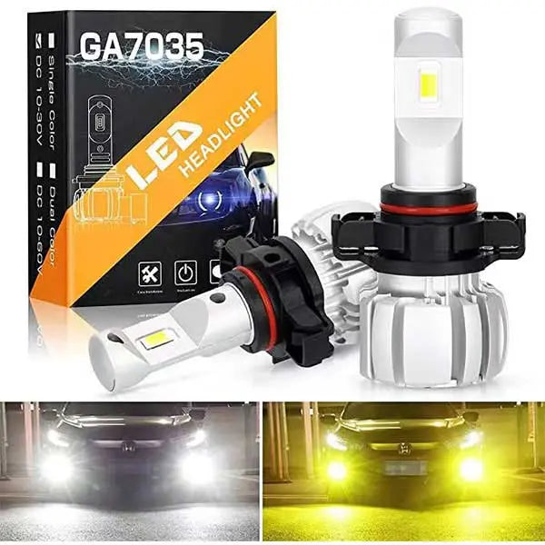 SUPAREE 汽车照明系统 トヨタ86 フォグランプ psx24w 2色切替 車検対応 車用LED フォグライト