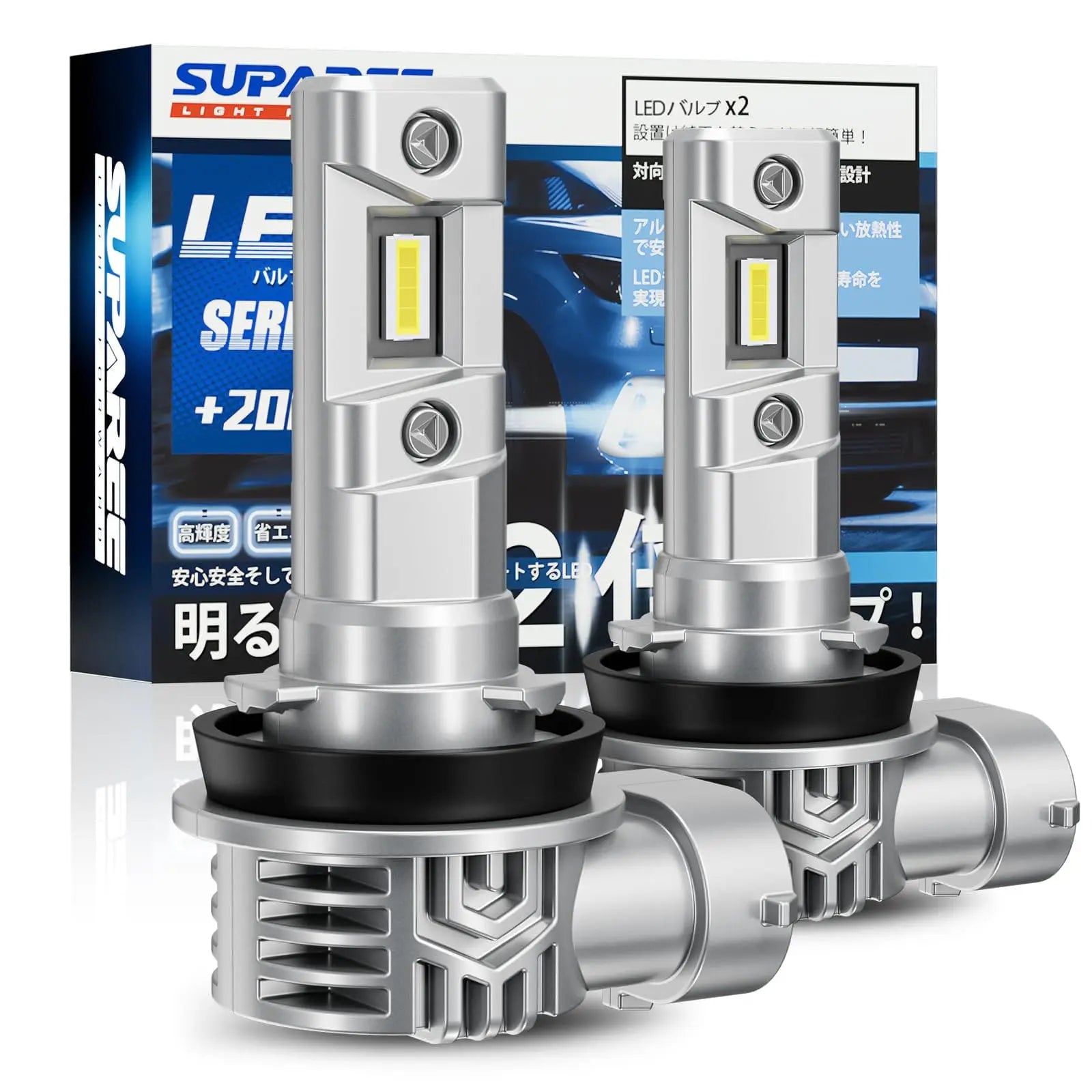 最強 H11 LED フォグランプ H8 H11 H16 LED led フォグ 爆光 6500K