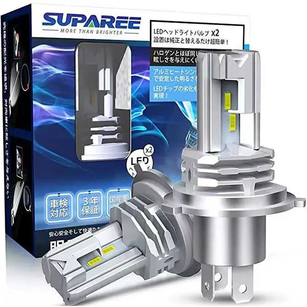SUPAREE 汽车照明系统 バイク ヘッド ライト 汎用 車検対応 完璧な配光 ledバルブ