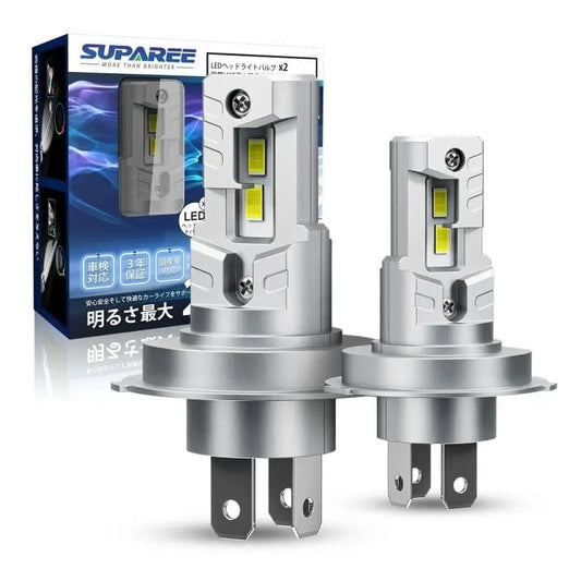 SUPAREE ヘッドライト led ヘッド ライト h4 国産  一体化 爆光 車検対応 HI/LO切替