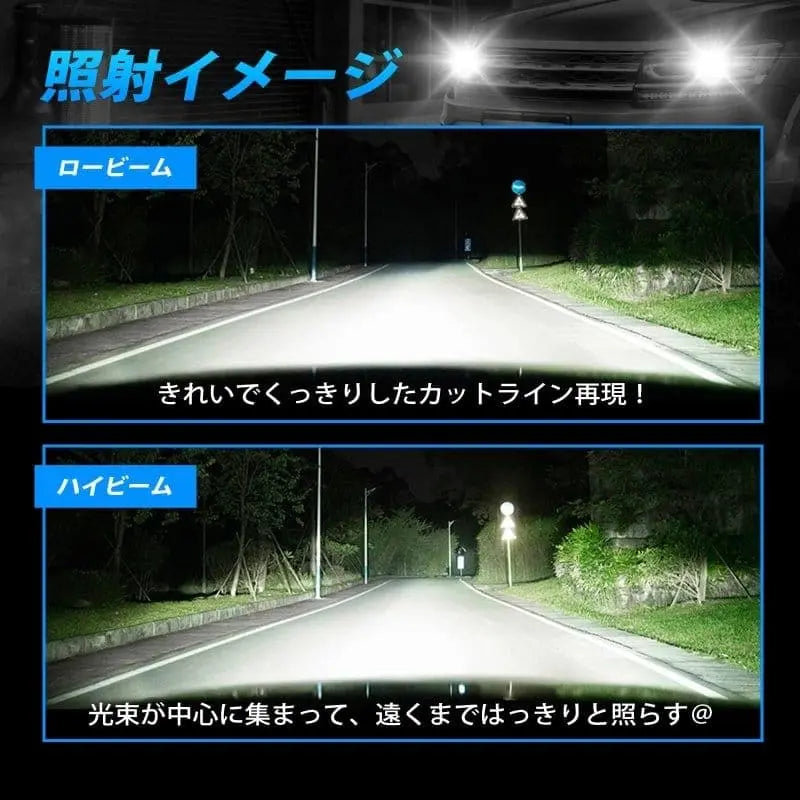 SUPAREE ヘッドライト led ヘッド ライト h4 国産  一体化 爆光 車検対応 HI/LO切替