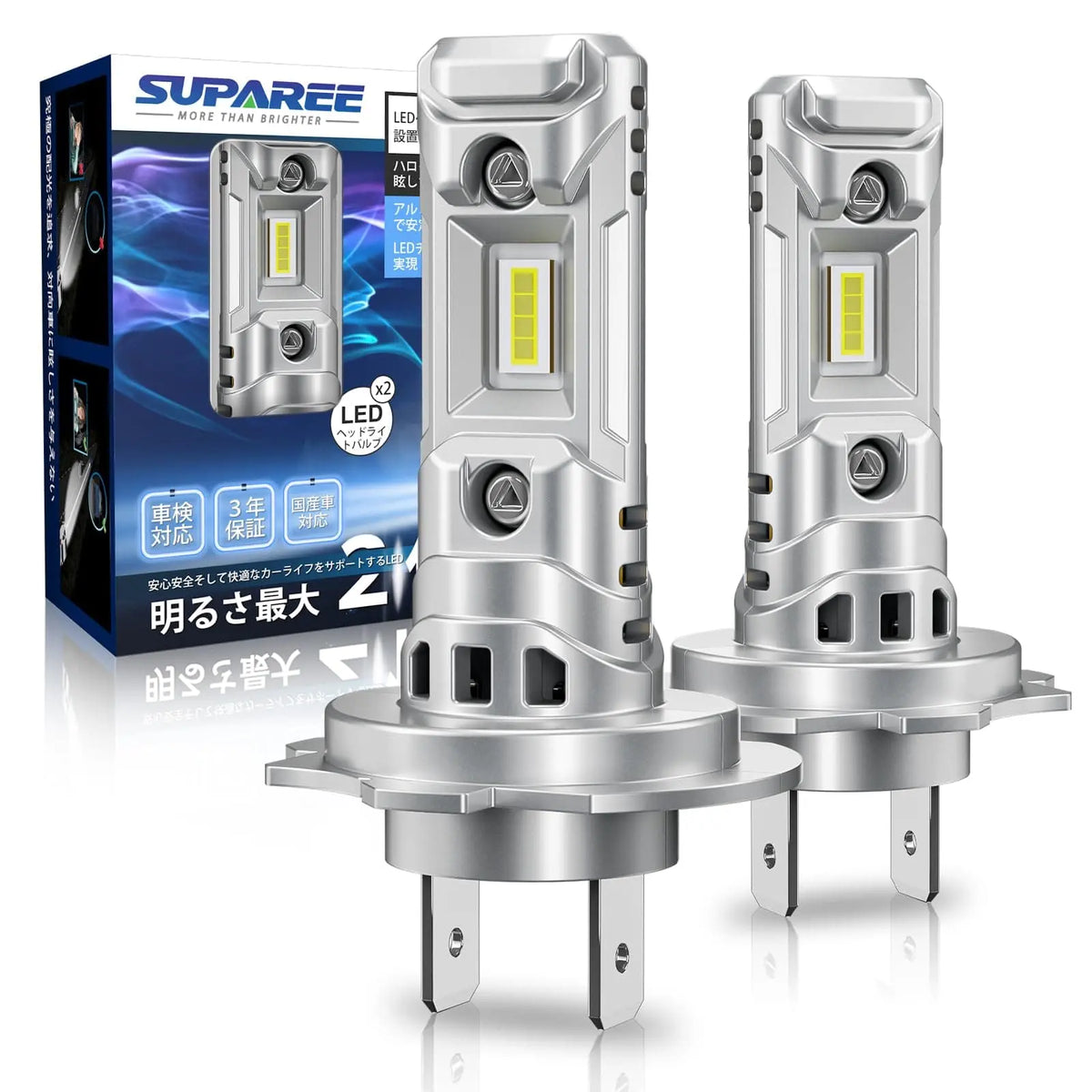 業界最ちっちゃ H7 LED ヘッドライト バイク 爆光 車検対応 – SUPAREE JP