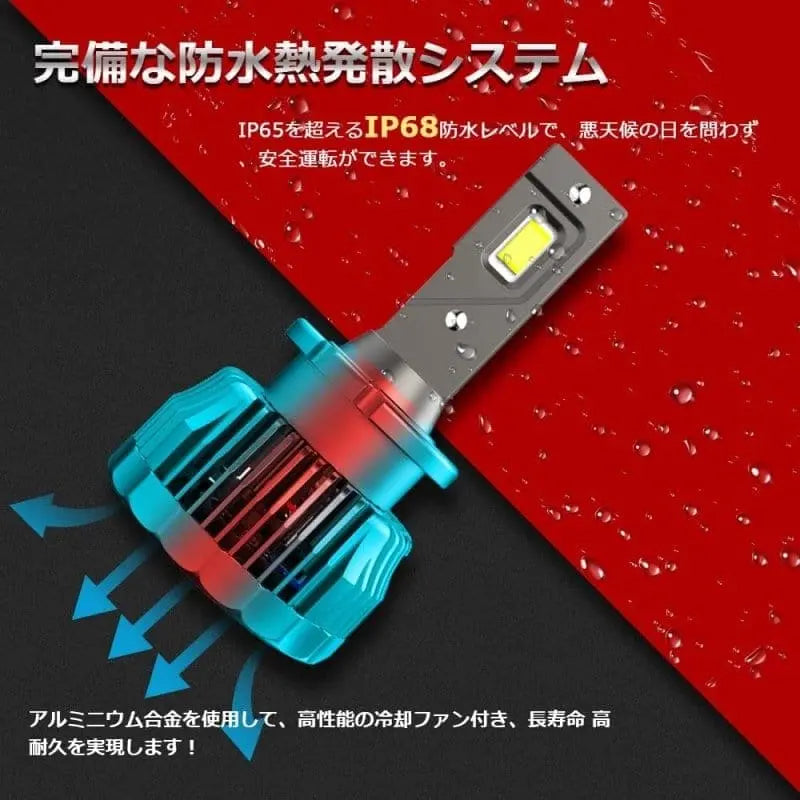 hid から led化 D2RD2S ヘッドライト 車検対応 純正交換用 LED バルブ