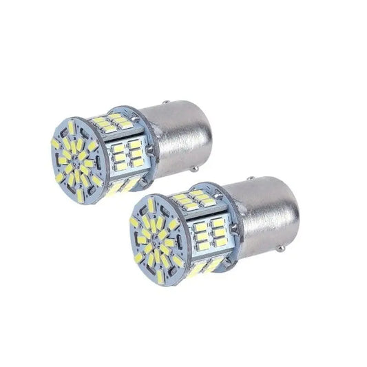 SUPAREE 汽车照明系统 S25 シングル球 54連 S25ダブル LED バックランプ ピン 角 違い 180度