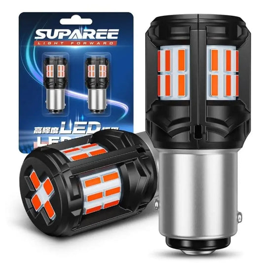 SUPAREE 汽车照明系统 S25 led ダブル レッド s25 LED テールランプ ブレーキランプ